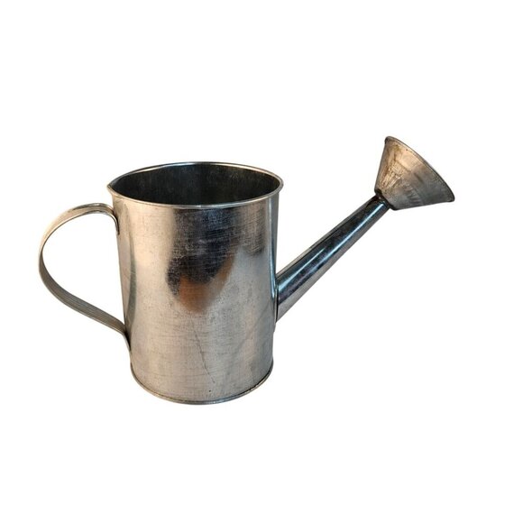 Galvanized Metal Decorative Watering Can By Ashland - Picture 1 of 10